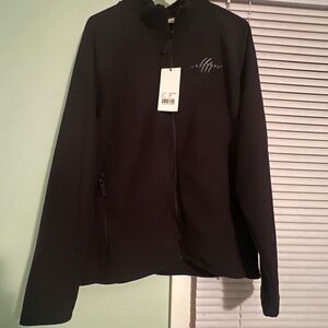 Men’s Fleece Black Jacket